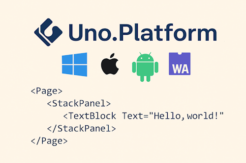 KI-generiertes Bild zu Uno.Platform zu Windows, Apple, Android, WebAssembly und XAML-Beispiel