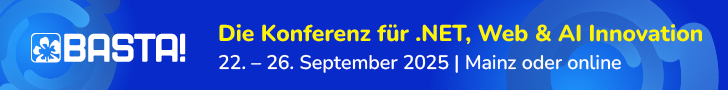 Empfehlung: BASTA! .NET Konferenz 2025